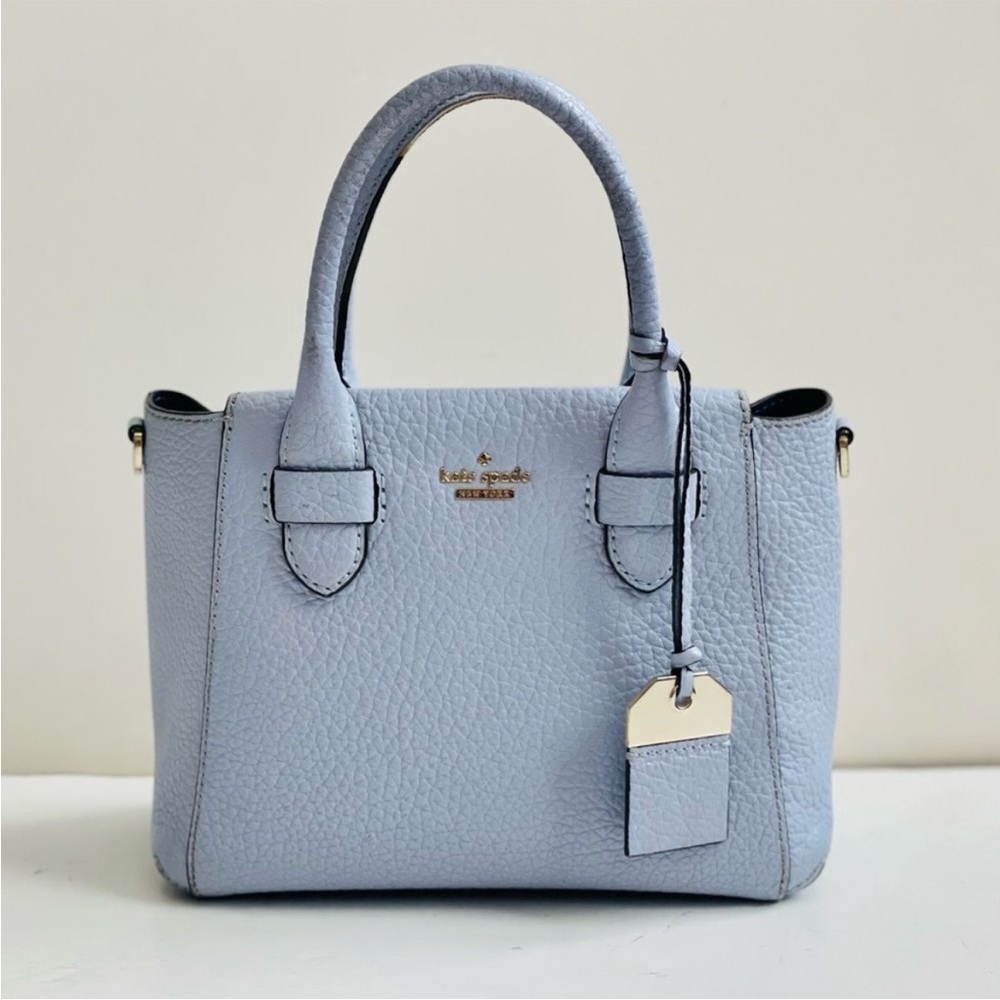 Kate Spade Carter Street Kylie Purple Pebbled Crossbody Shoulder Handbag